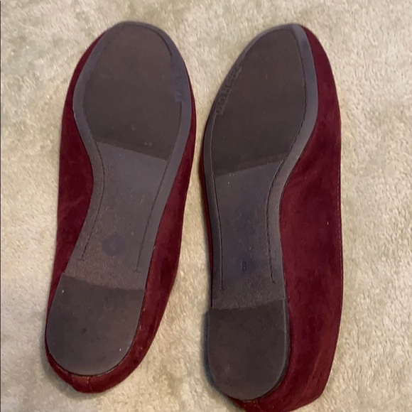 Old Navy Burgundy Ballet Flats - Picture 2 of 3